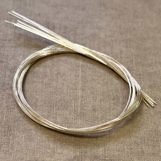 Foil wrapped mizuhiki cord, champagne gold product view