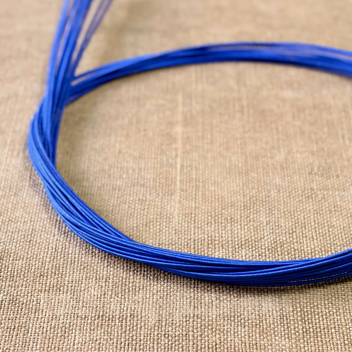 Silk Finish Japanese Mizuhiki Cord | Royal Blue | Fibraura