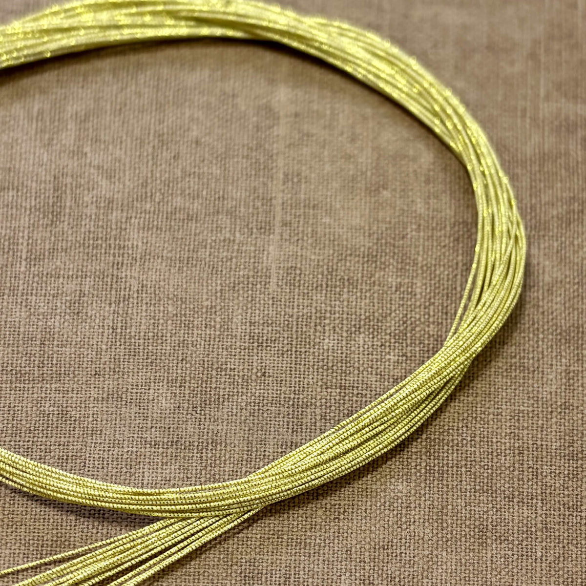Soft Iridescent Japanese Mizuhiki Cord | Copper Glow
