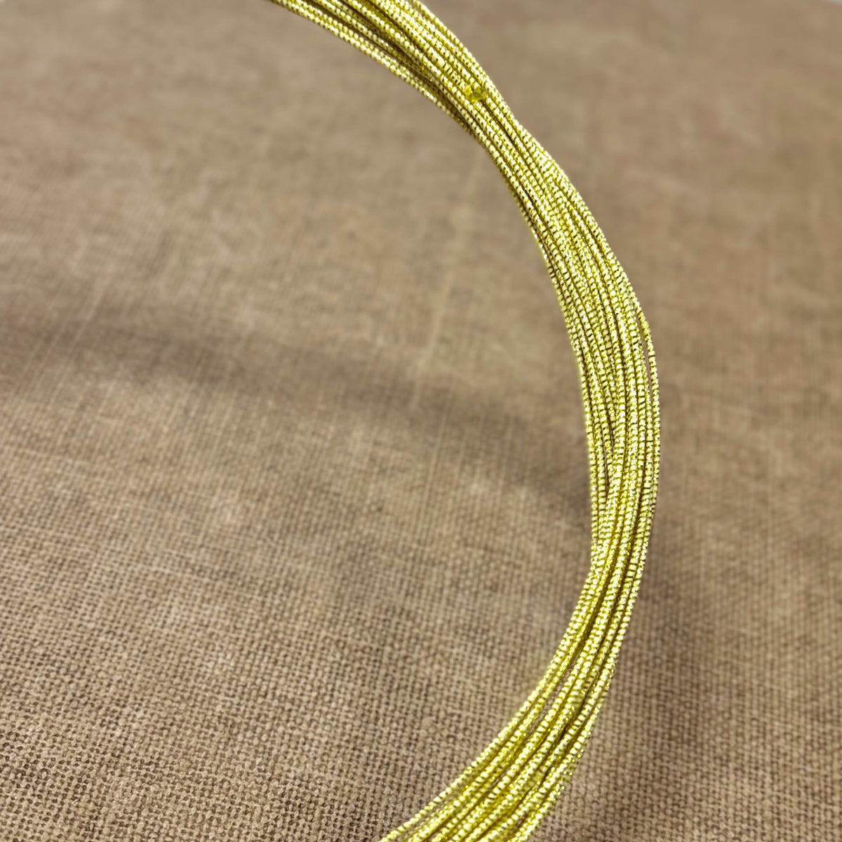 Soft Iridescent Japanese Mizuhiki Cord | Copper Glow