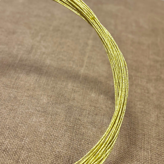 Soft Iridescent Japanese Mizuhiki Cord | Copper Glow