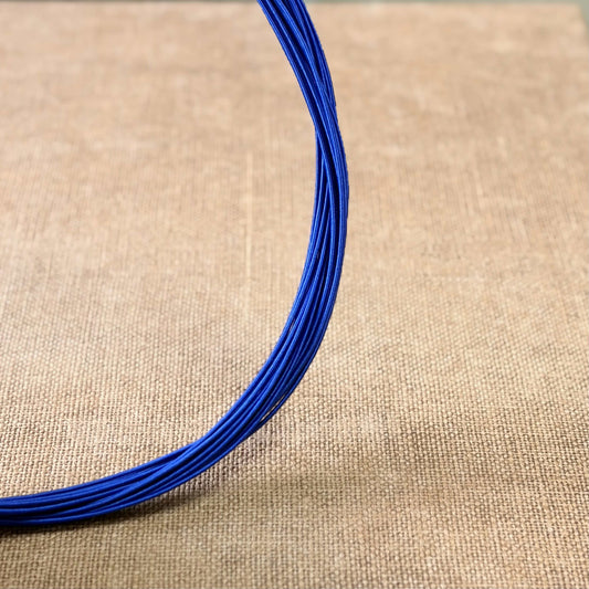 Silk Finish Japanese Mizuhiki Cord | Royal Blue | Fibraura