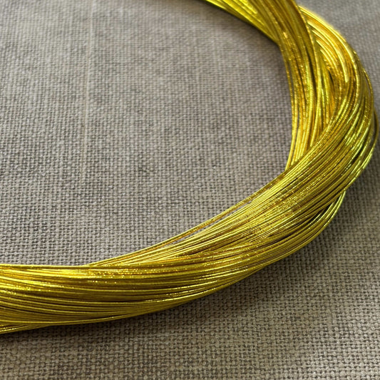 Metallic Mizuhiki Cord | Gold | Fibraura