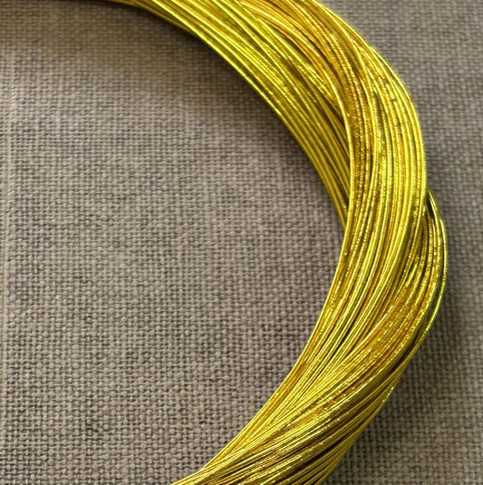 Metallic Mizuhiki Cord | Gold | Fibraura