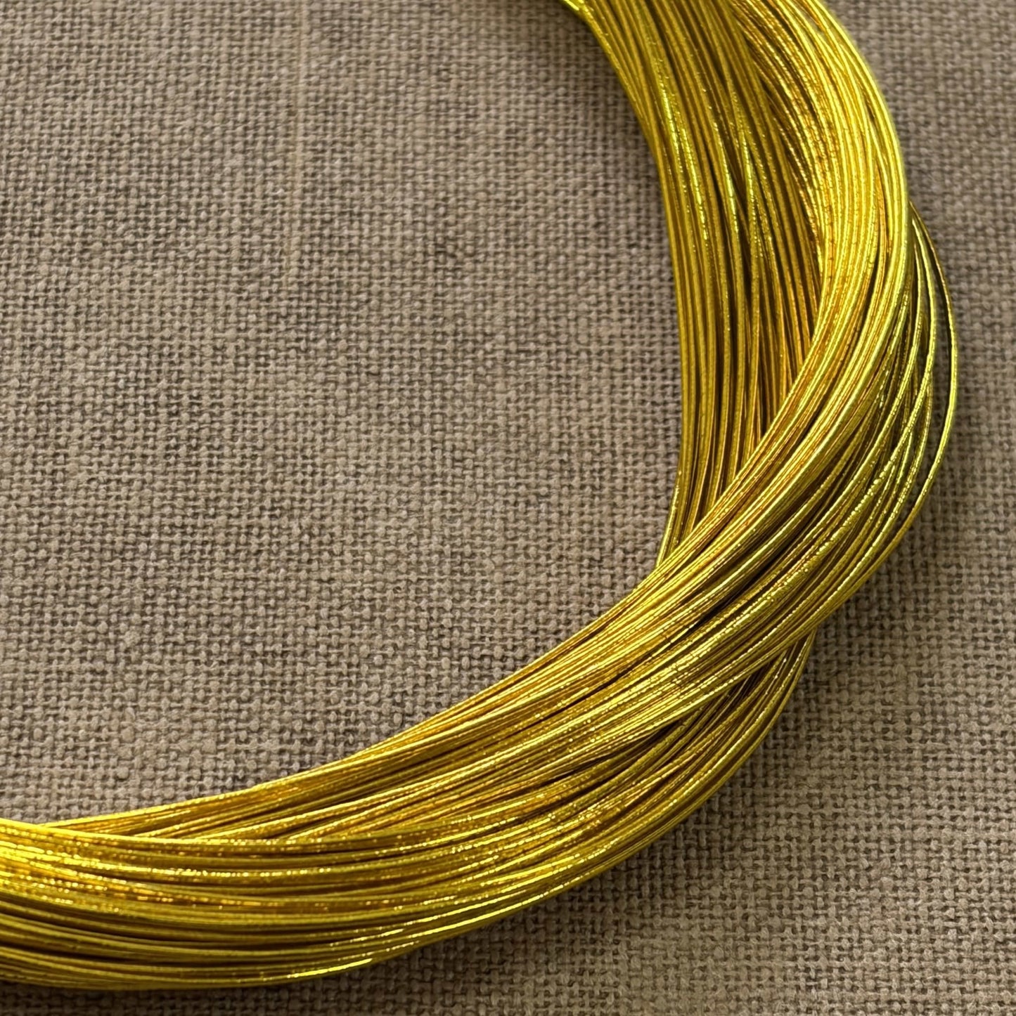 Metallic Mizuhiki Cord | Gold | Fibraura