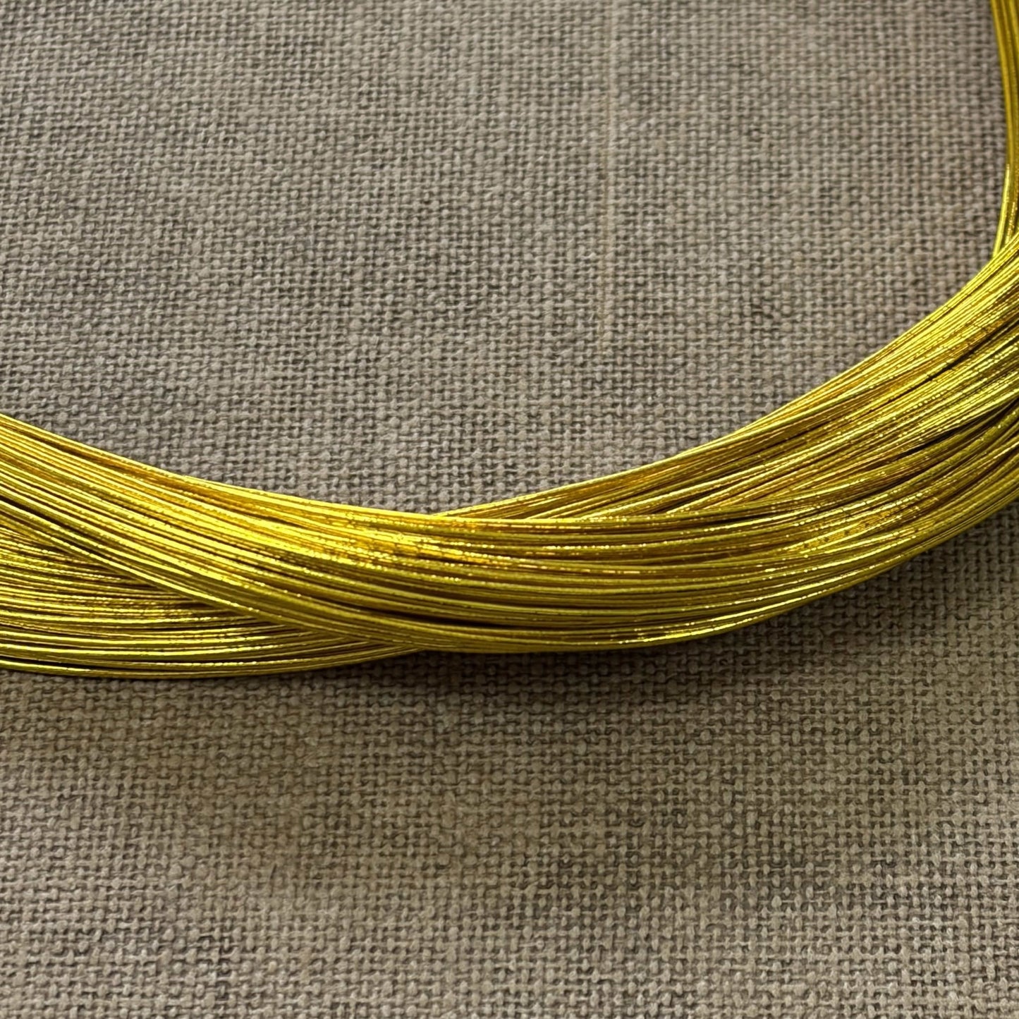 Metallic Mizuhiki Cord | Gold | Fibraura
