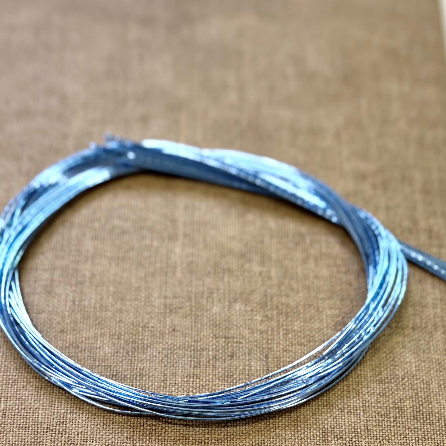 Foil Wrapped Japanese Mizuhiki Cord | Sky Blue