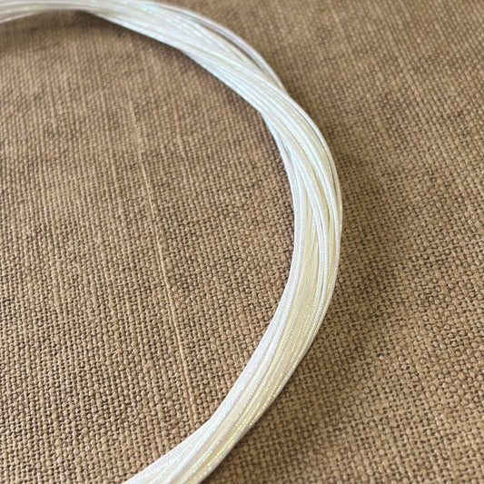Soft iridescent mizuhiki cord, pearl luster