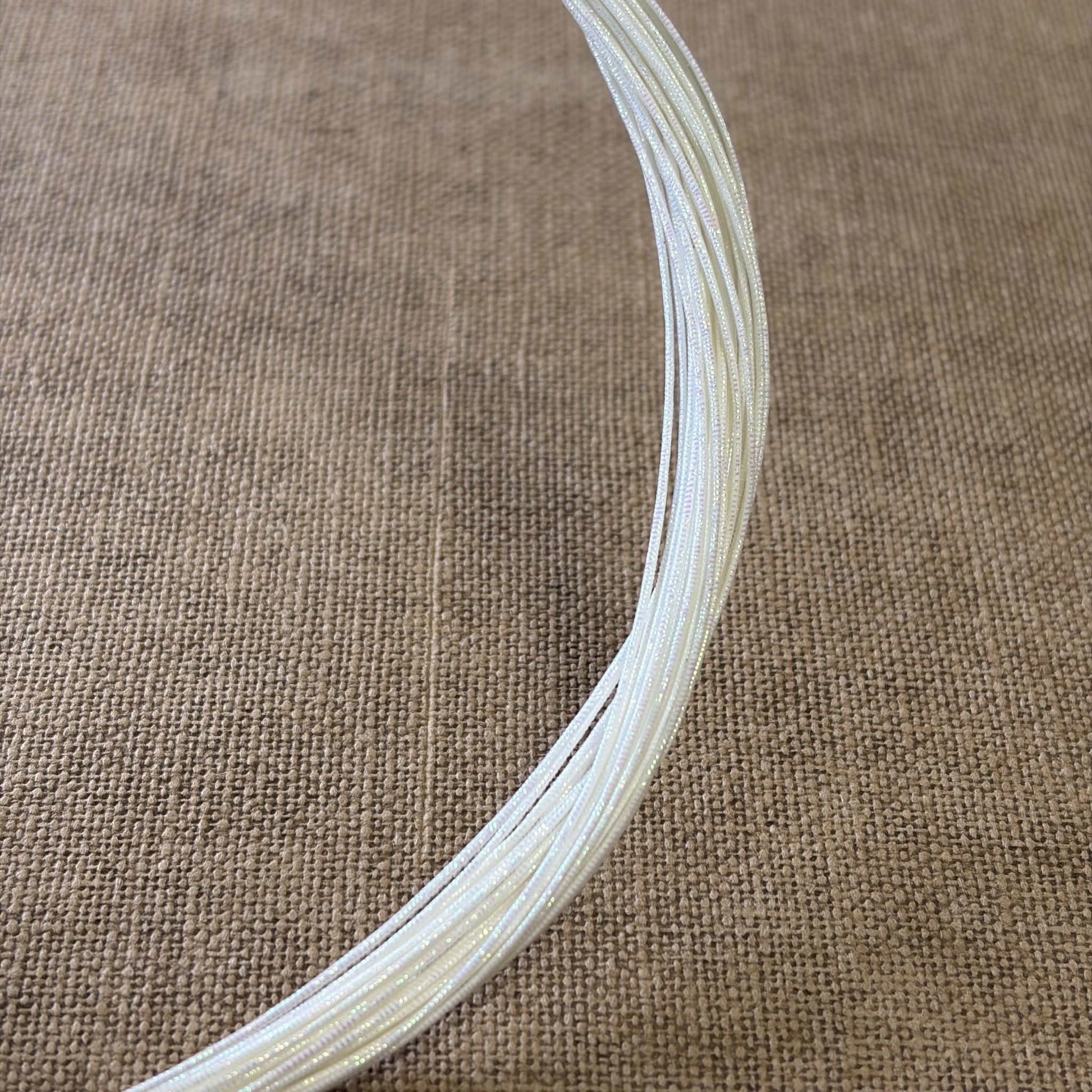 Soft iridescent mizuhiki cord, pearl luster